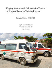 Cover: Trauma and Injury Research Training Program Program Review 2005-2014
