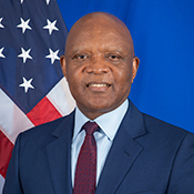 Headshot of Ambassador Dr. John Nkengasong