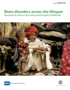 Cover of Nature supplement on brain disorders across the lifespan