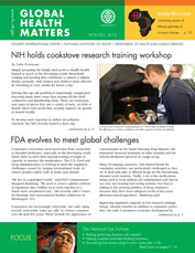 Cover of November / December issue of Global Health Matters