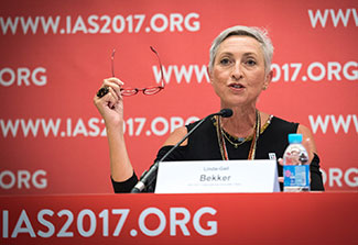 Linda-Gail Bekker at IAS 2017