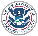 Logo for the U.S. Department of Homeland Security